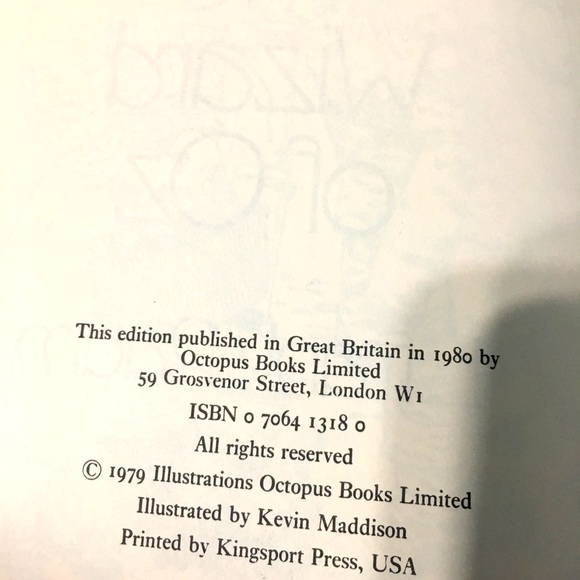 WIZARD OF OZ VTG 80s HARDCOVER CHAPTER BOOK BUNDLE - Picture 4 of 15